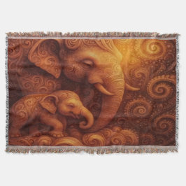 Cobertor Majestic Elephants