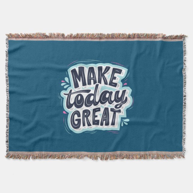 Cobertor Make Today Great (Frente)