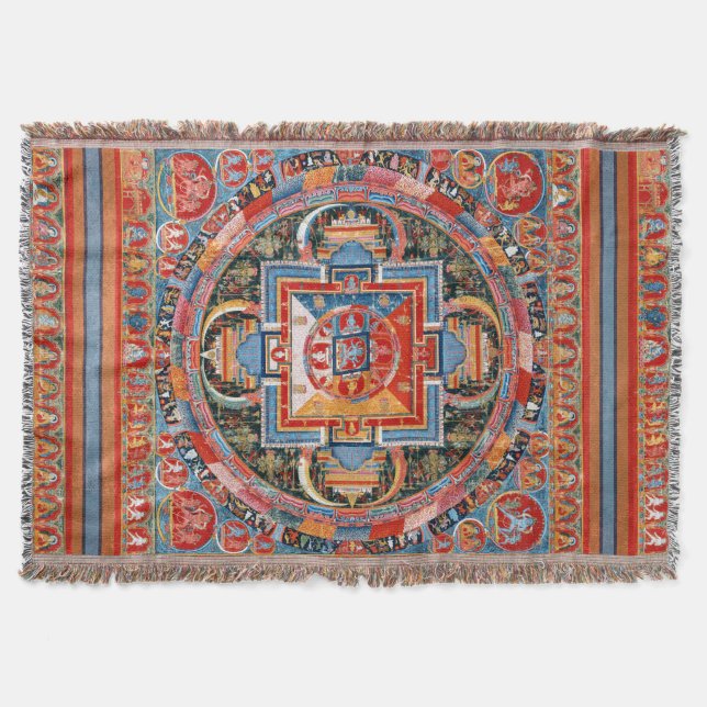 Cobertor Mandala de Jnanadakini (Frente)