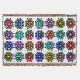 Cobertor Mandala em várias cores