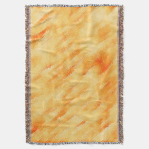 Cobertor Manga russa amarela como pintura texturizada