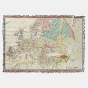 Cobertor Mapa Geological Europa