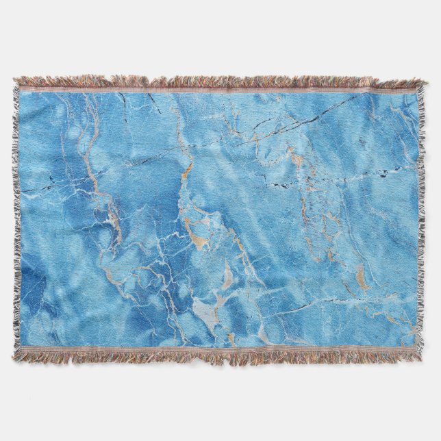 Cobertor Marble Elegance: Superfície Texturizada Natural. (Frente)
