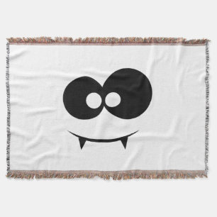 Cobertor Máscara de Fantasma de Halloween
