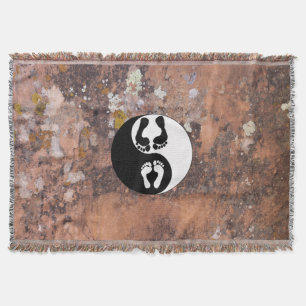 Cobertor Masculino e Mulher Yin Yang