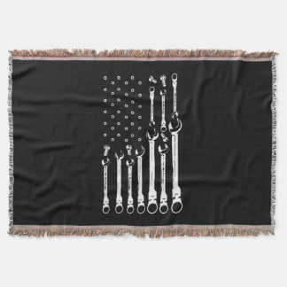 Cobertor Mecânico do carro de bandeira Patriótica Americano