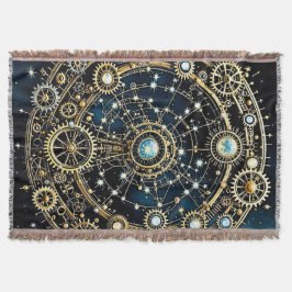 Cobertor Mecanismo Celestial Arte Cósmica