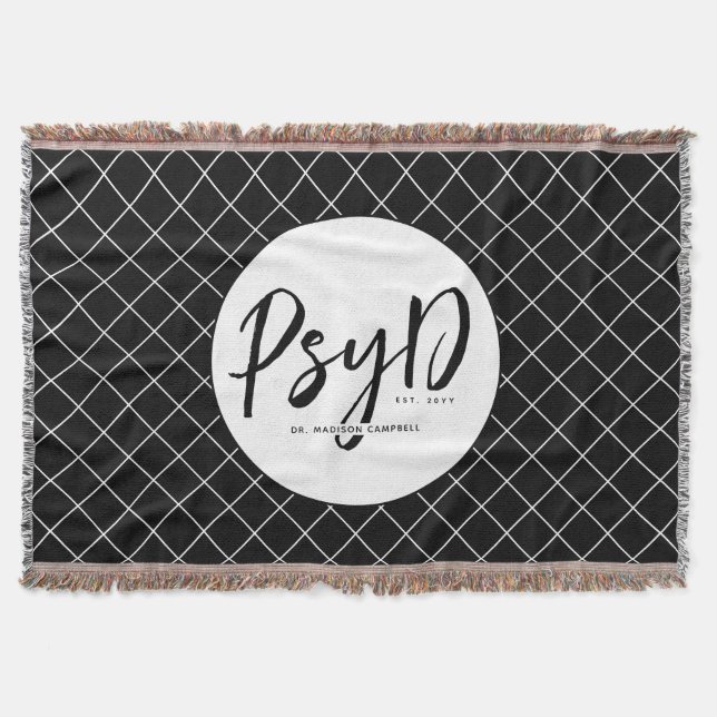 Cobertor Médico de PsyD Personalizado (Frente)