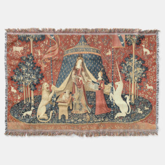 Cobertor Medieval Dama E Unicórnio (1484 - 1500)