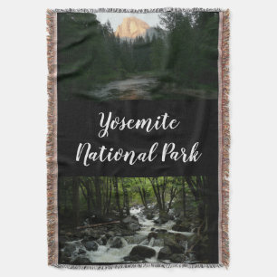 Cobertor Meia Dome Sunset no Parque Nacional de Yosemite