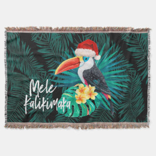 Cobertor Mele Kalikimaka - Aves da Selva Tropical