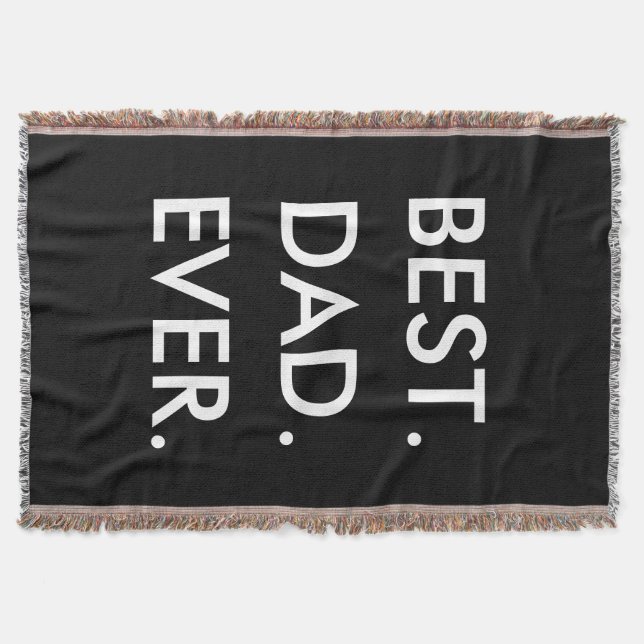 Cobertor Melhor Pai Nunca (Frente)