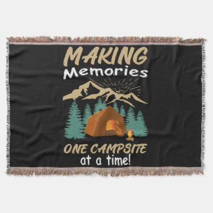 Cobertor Memórias de Fazer CAMPING