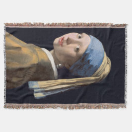 Cobertor Menina com brinco de pérola 1665 