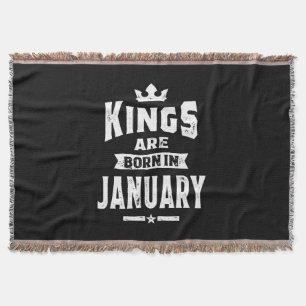 Cobertor Mens Kings São Nasceres Em Presentes De Aniversári