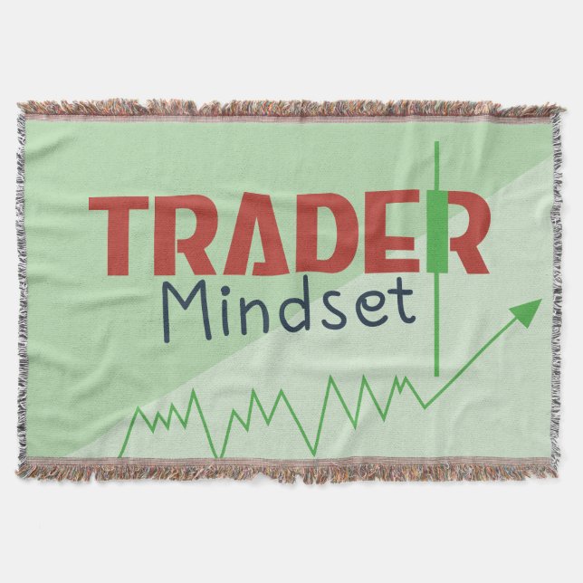 Cobertor Mentalidade de Trader – Negociação com Disciplina (Frente)