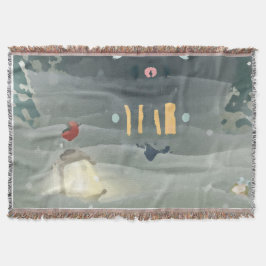 Cobertor Merry Christmas_bird _blanket