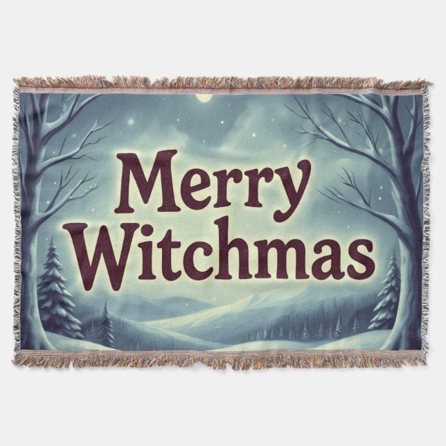 Cobertor MerryWitchmas (Frente)
