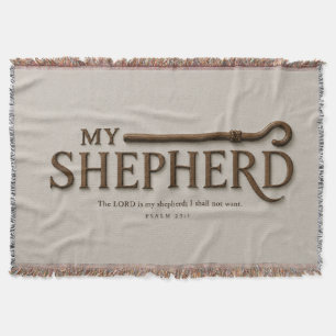 Cobertor MEU PASTOR Pedra Macia Salmo 23:1