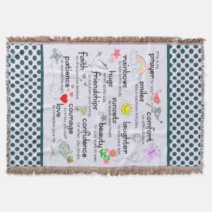 Cobertor Minha oração para você