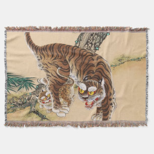 Cobertor Minhwa Tigre Feio Coreano