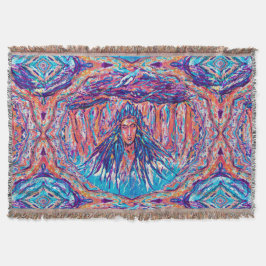 Cobertor Mistério Godess segurando o céu