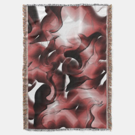 Cobertor Mistura de nevoeiro acastanhado e mal esculpida