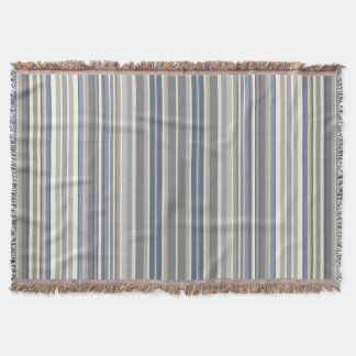 Cobertor Misty Blue Cinza Stripes