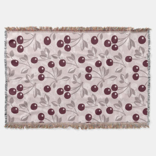 Cobertor Modele com cerejas 2