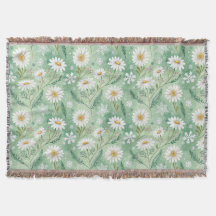 Modern Daisy Flowers Winter