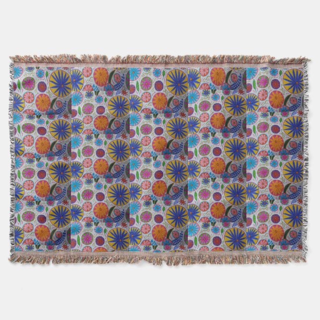 Cobertor Modern Floral (Frente)