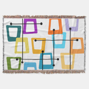 Cobertor Moderno do século Médio Atômica