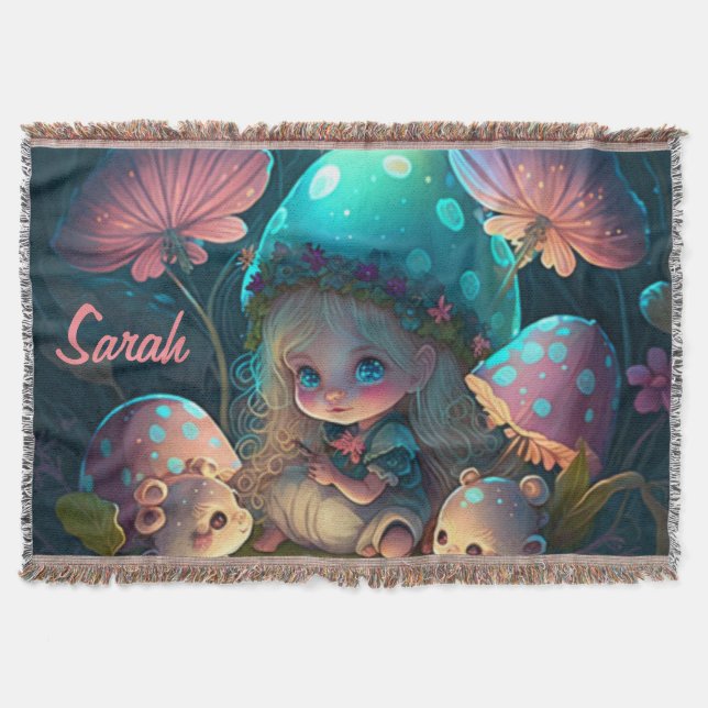 Cobertor Momentos de elfo mágico (Frente)