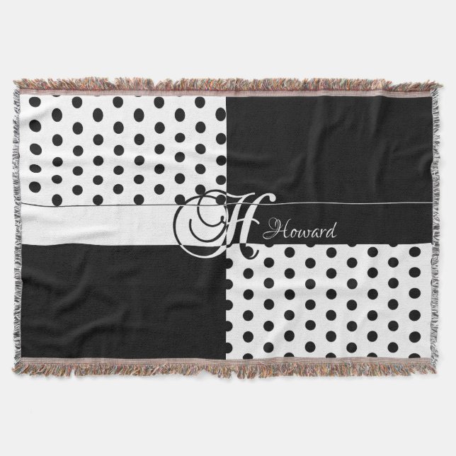 Cobertor Monograma H (Frente)