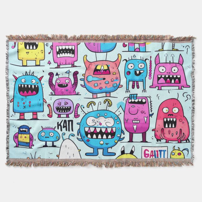 Cobertor Monster Blanket (Frente)