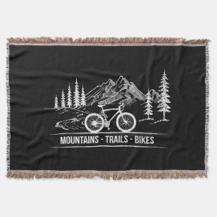 Cobertor Montanha - Bicicleta de bicicleta de bicicleta