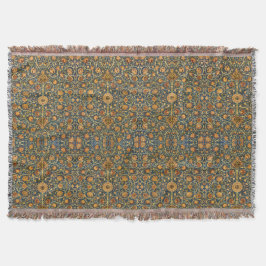 Cobertor Morris Vintage Holland Park Carpet Padrão Floral