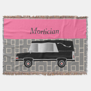 Cobertor Mortician Woven Blanket Rosa