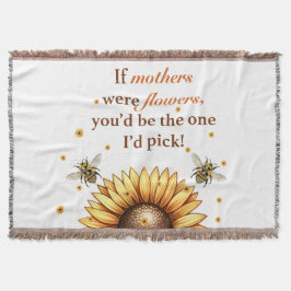 Cobertor Mother's Day Throw Blanket