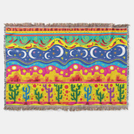Cobertor Motivos Brilhantes do Deserto