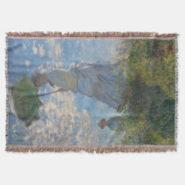 Cobertor Mulher com Parasol | Paisagem Francesa