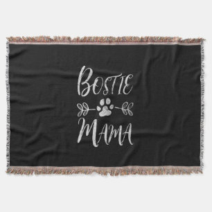Cobertor Mulheres Bostie Mamãe Shirt Boston Terrier Lover