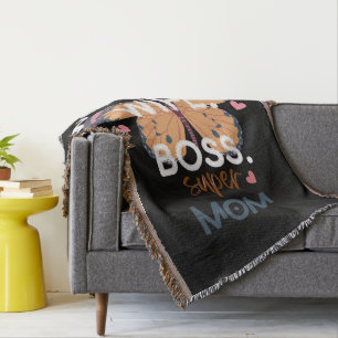 Cobertor Mulheres, esposa, chefe, super-mãe