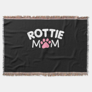 Cobertor Mulheres Rottie Mãe Roupa Rottweiler Proprietári