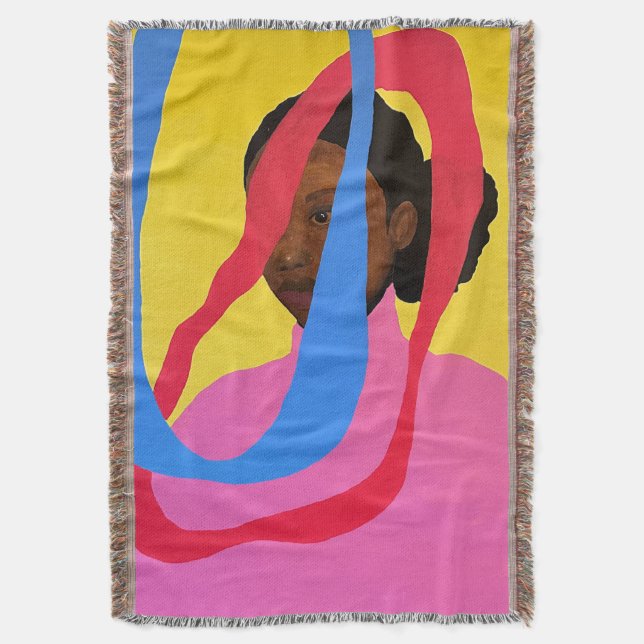 Cobertor Musa nº 2 em branco (Frente Vertical)