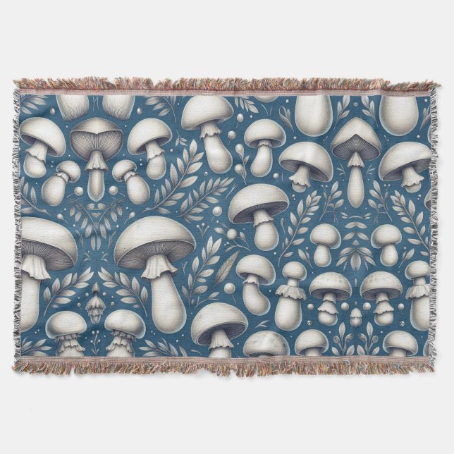 Cobertor Mushroom Meadow (Frente)