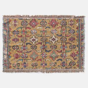 Cobertor Mustard Khyrdagyd Vermelho Negro Colorido do Sécul