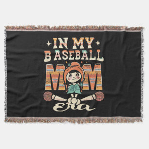 Cobertor Na Minha Era de Mãe de Beisebol
