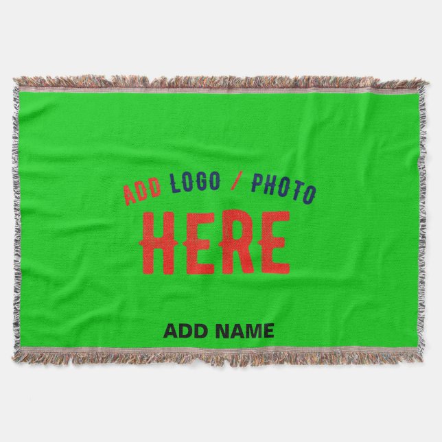 COBERTOR NA MODA MODERNO PERSONALIZADO VERDE LIMÃO VERIFICA (Frente)