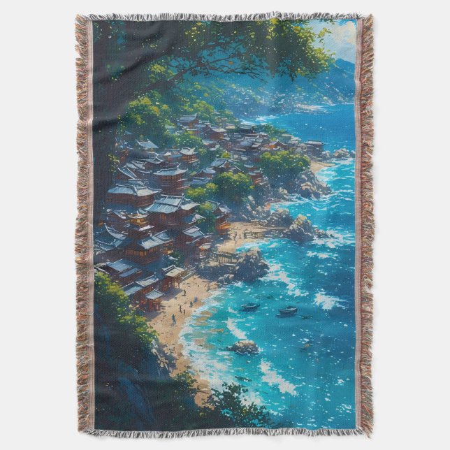 Cobertor Nagisa no Yume "Sonho da Costa" (Frente Vertical)